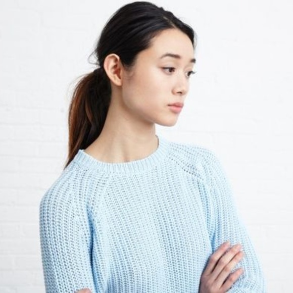 DemyLee Nao Pullover in Blue Ice (NWT) - Picture 2 of 2